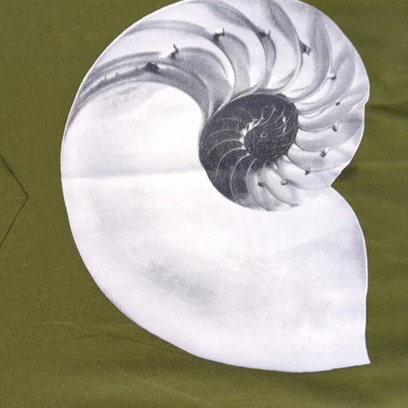 Norma Kamali Nautilus Seashell Short Sleeve Tee - Picture 12 of 16